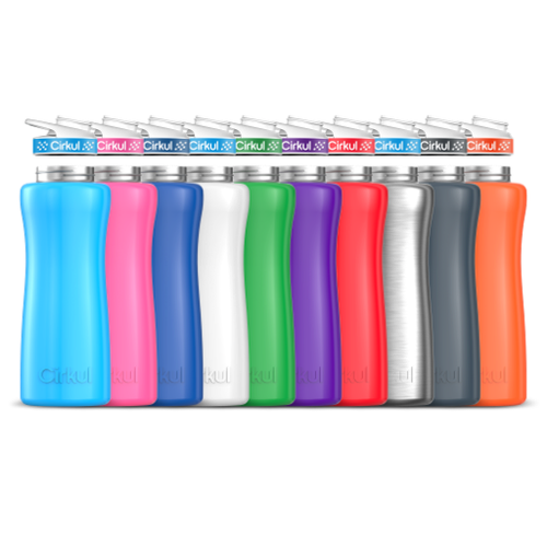 32oz. Stainless Steel Bottle & Comfort Grip Lid