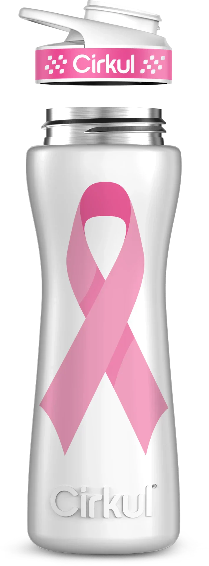 CX: Breast Cancer Awareness Ribbon Bottle
