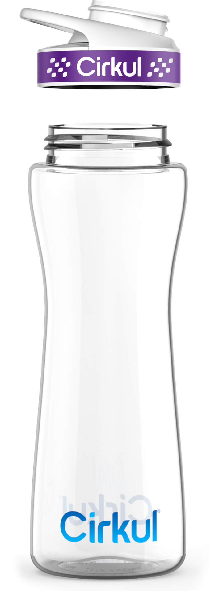 Reward: 22oz. Plastic Bottle & Comfort Grip Lid