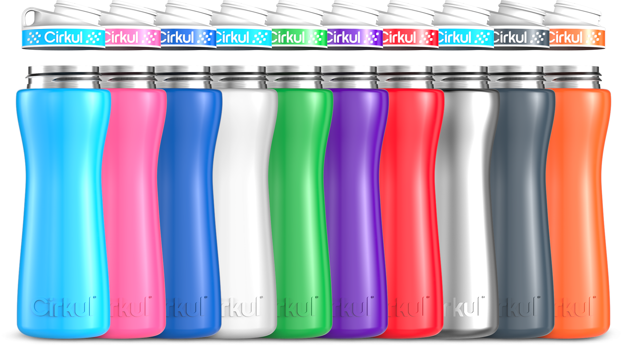 Add-on: 22oz. Stainless Steel Bottle & Comfort Grip Lid