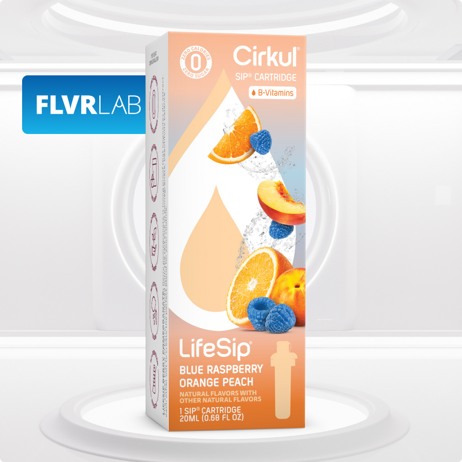 CX: LifeSip Blue Raspberry Orange Peach