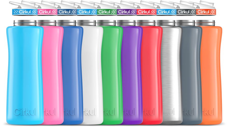 Add-on: 42oz. Stainless Steel Bottle & Comfort Grip Lid